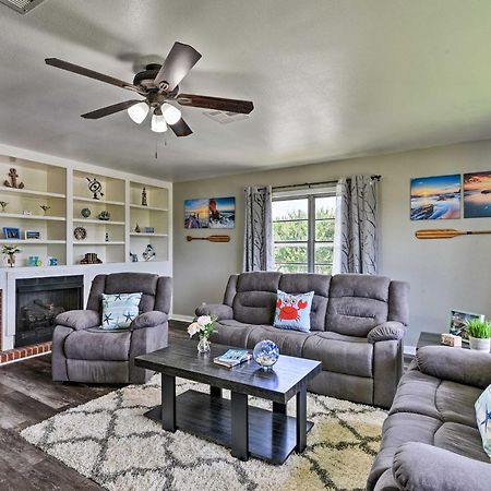 Spacious And Modern Family Duplex In Galveston! Eksteriør billede