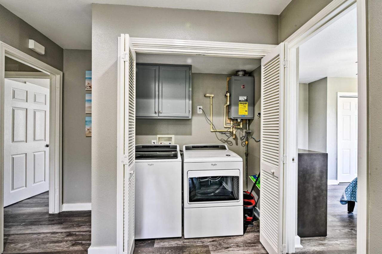 Spacious And Modern Family Duplex In Galveston! Eksteriør billede
